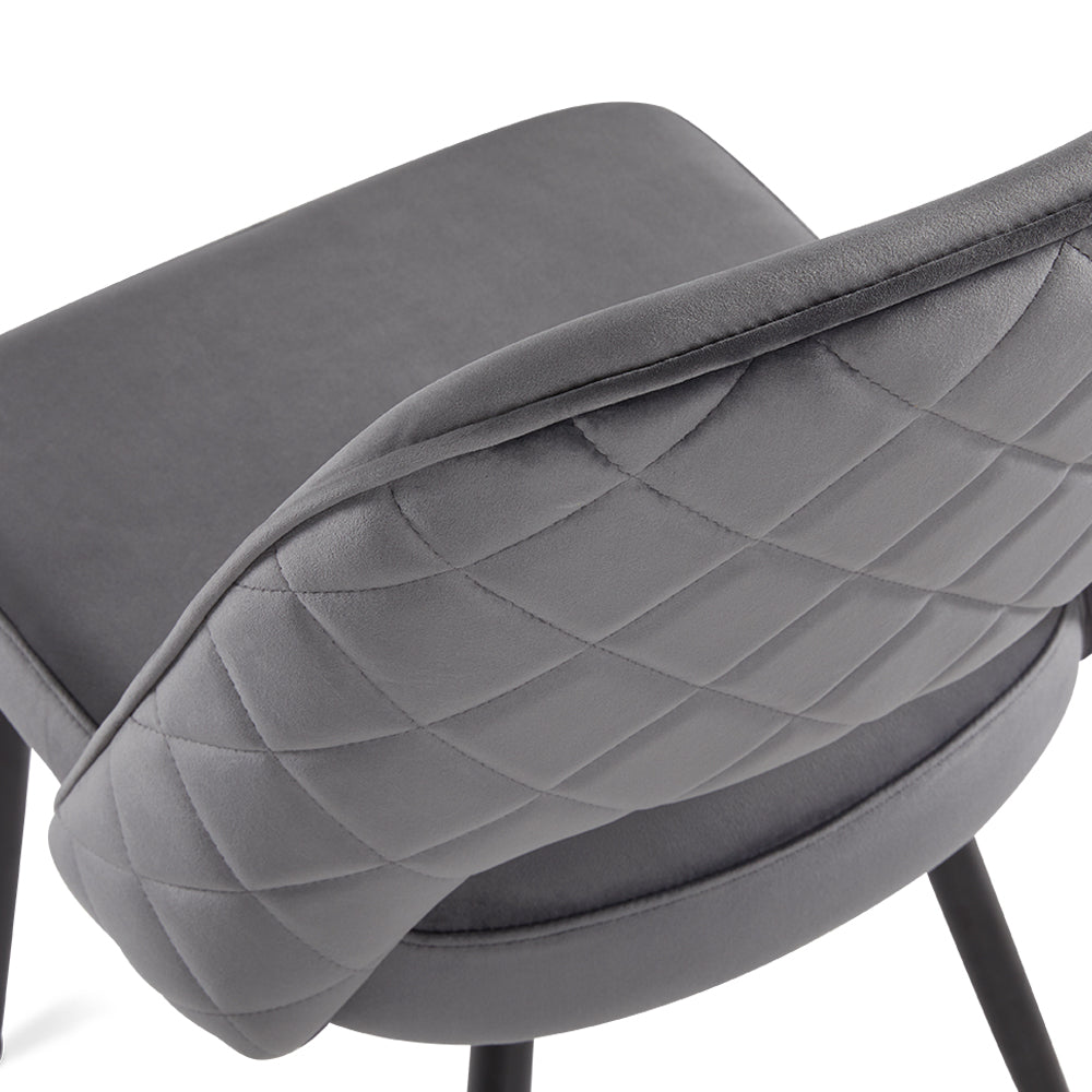 Eunice Velvet Dining Chair - Ella and Ross Furniture