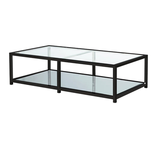 Fabian Black Coffee Table - Rectangular - Ella and Ross Furniture
