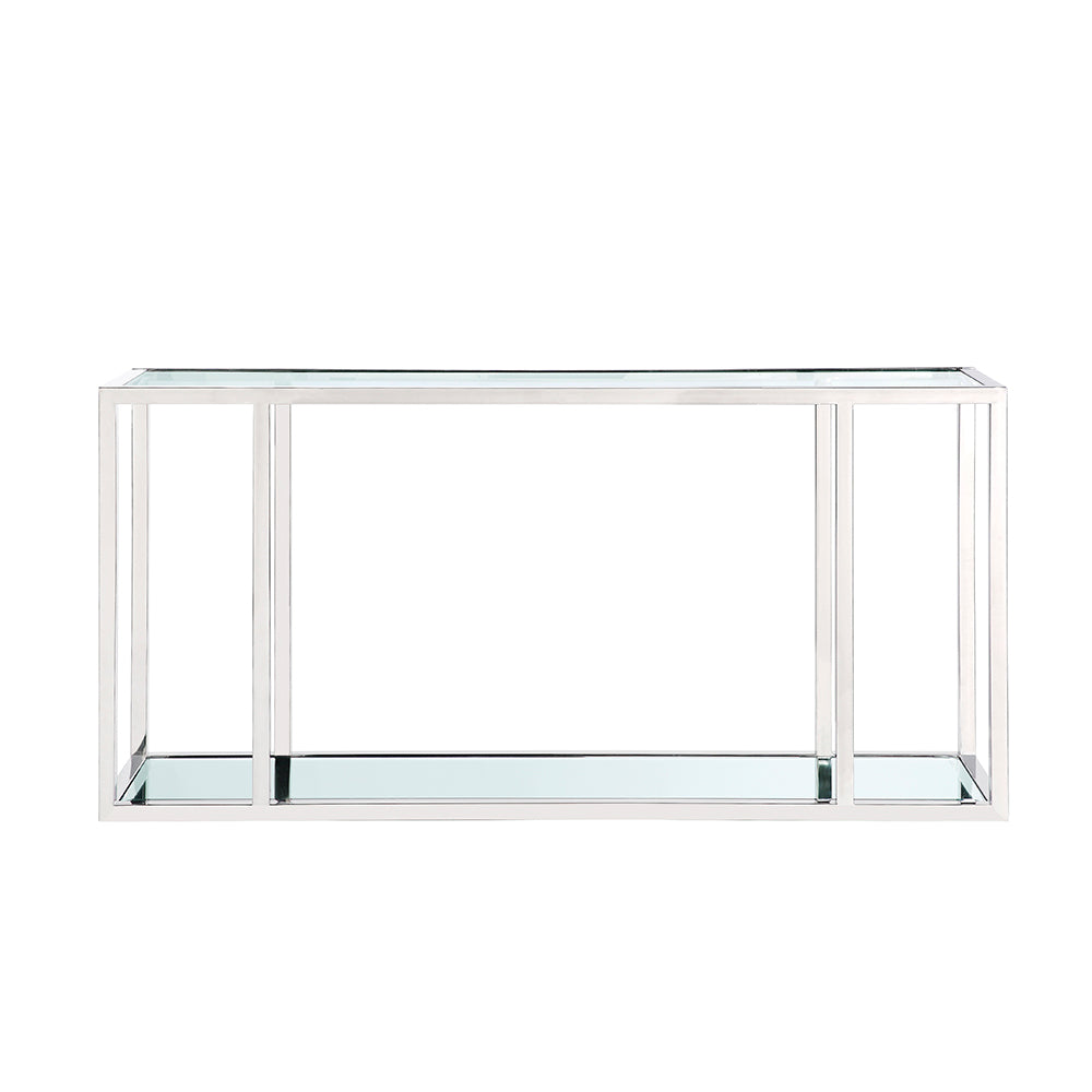 Fabian Silver Console Table - Ella and Ross Furniture