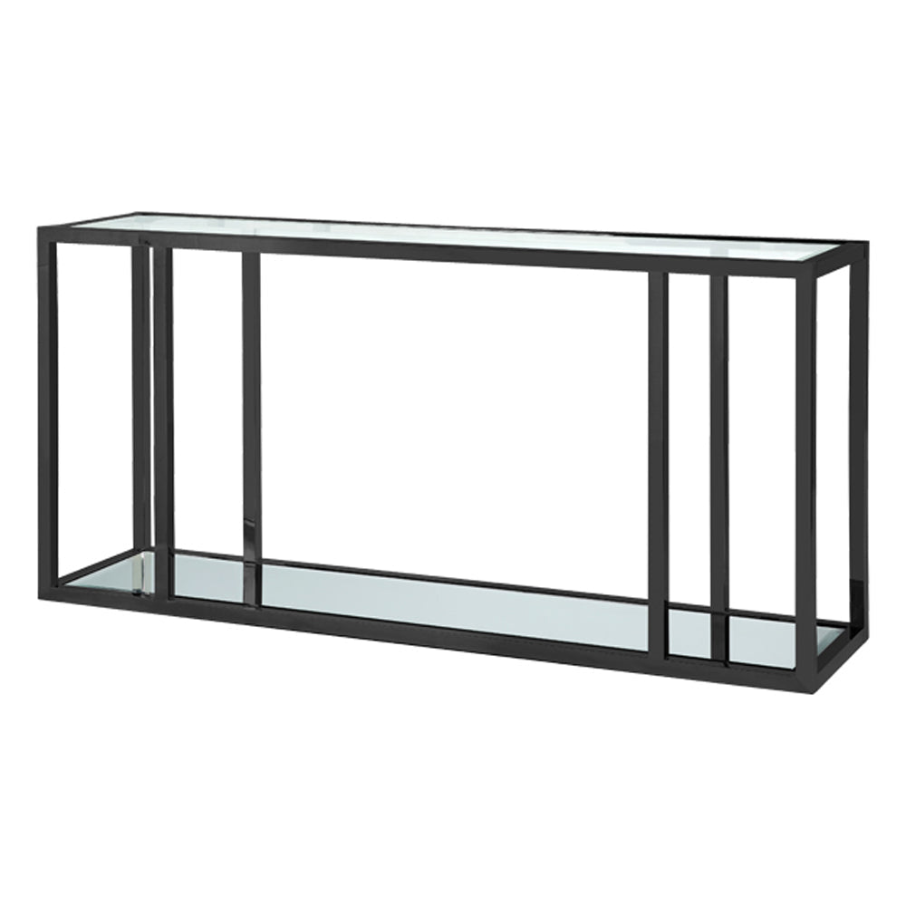 Fabian Black Console Table - Ella and Ross Furniture