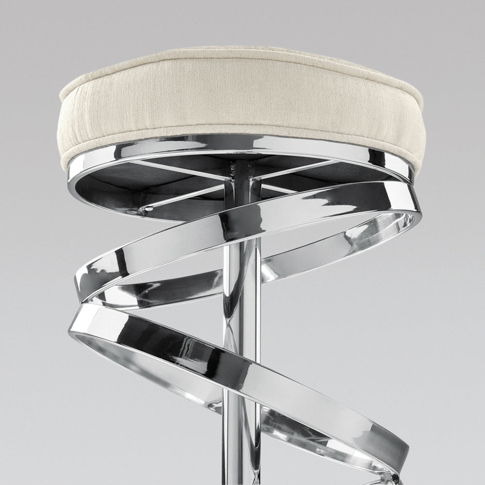 Sterling Silver Counter Stool - Ella and Ross Furniture