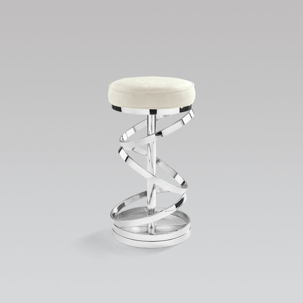 Sterling Silver Counter Stool - Ella and Ross Furniture