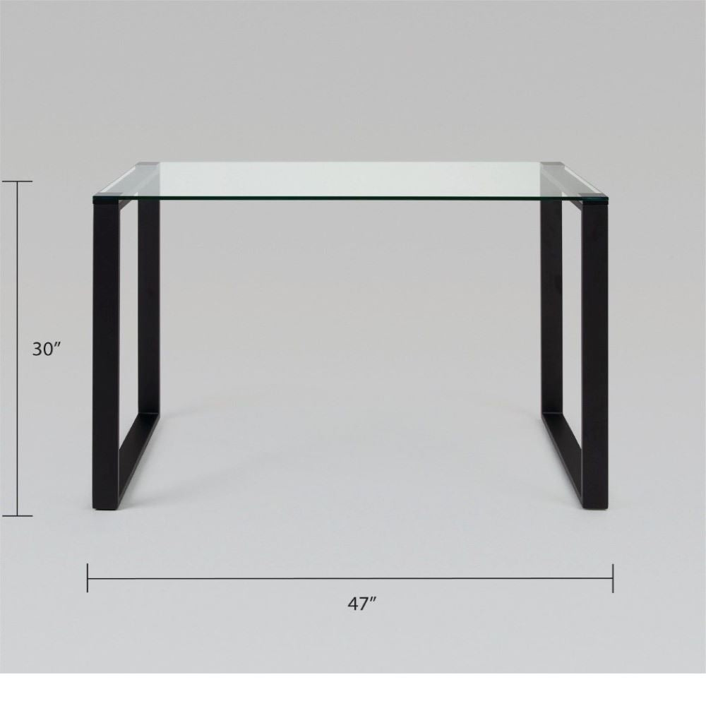 Hudson Black Desk - Ella and Ross Furniture
