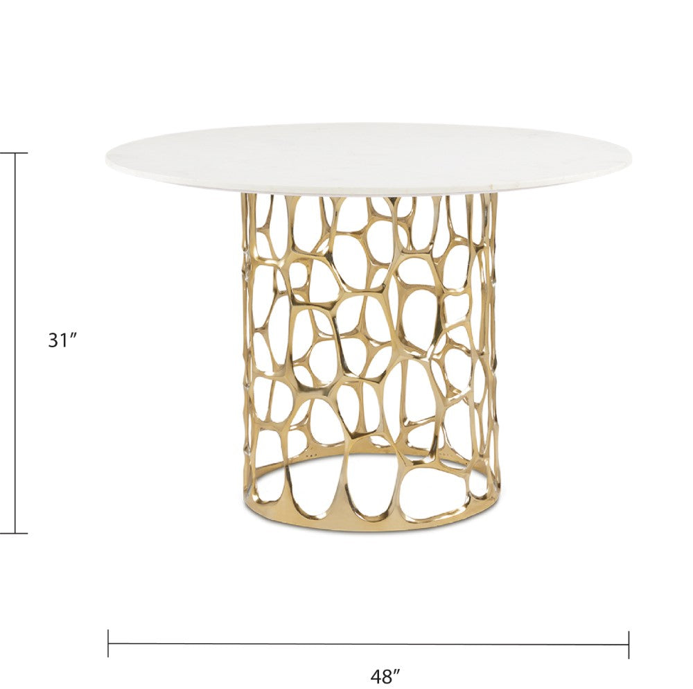 Mia Marble Dining Table - Ella and Ross Furniture