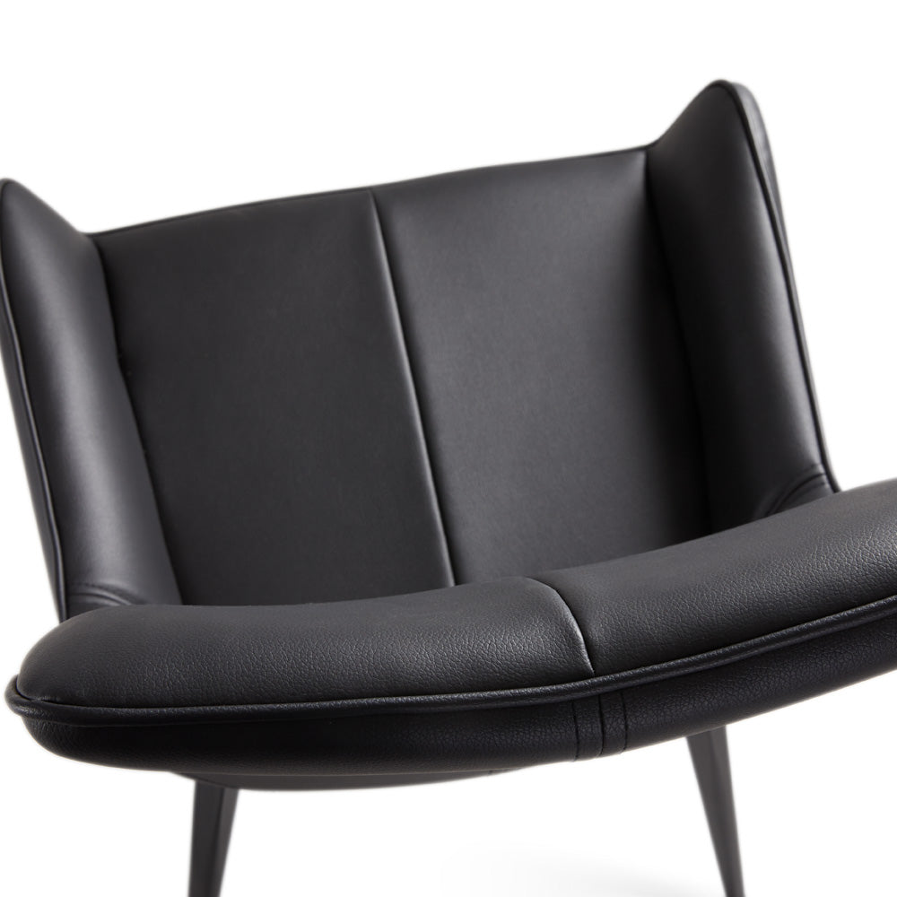 Michigan Swivel Dining Chair - Black - Ella and Ross Furniture