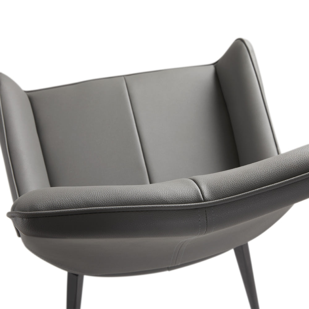 Michigan Swivel Dining Chair - Black