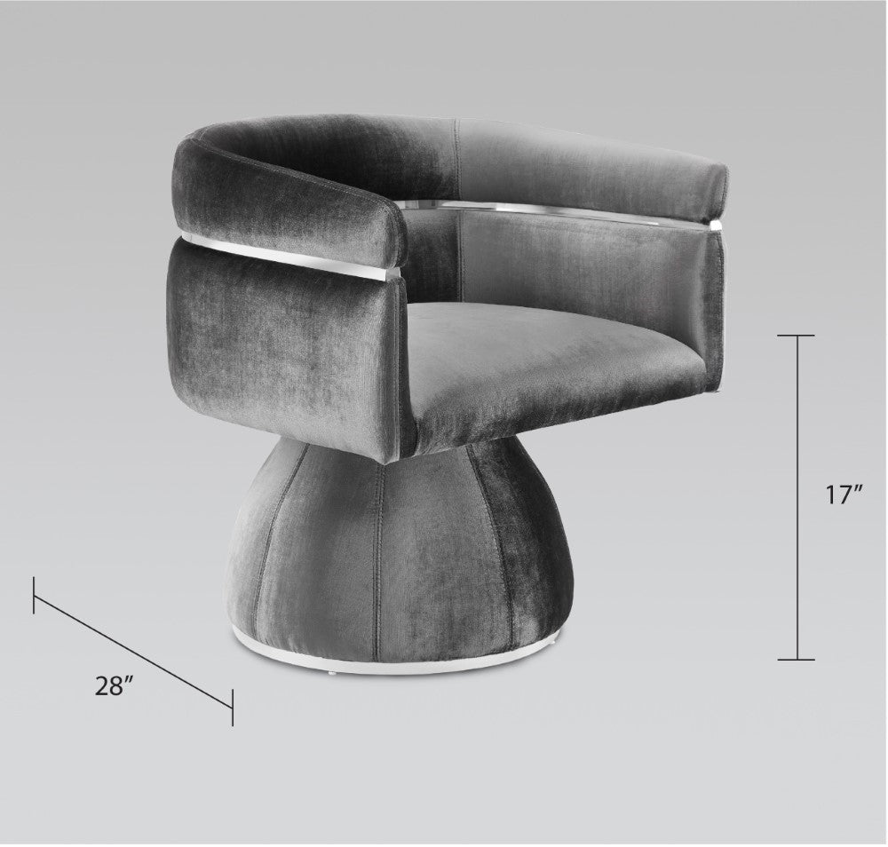 Morrison Swivel Accent Chair - Ella and Ross Furniture