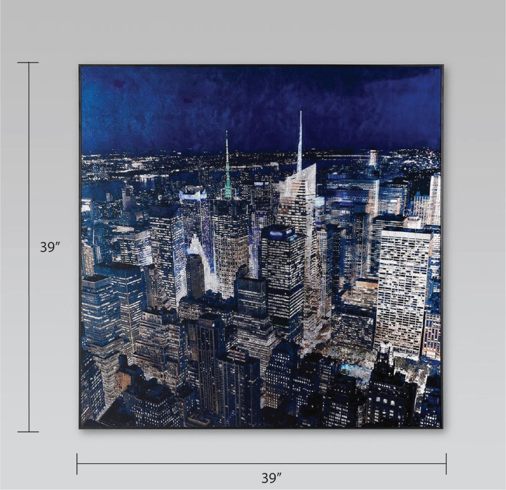 NYC Acrylic Painting - Ella and Ross Furniture