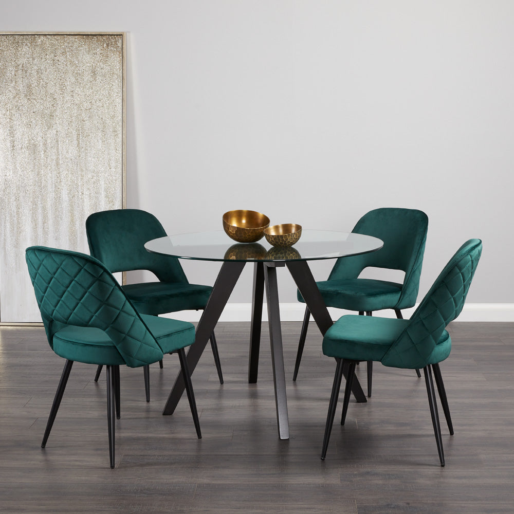 Ophelia Wood Dining Table - Ella and Ross Furniture
