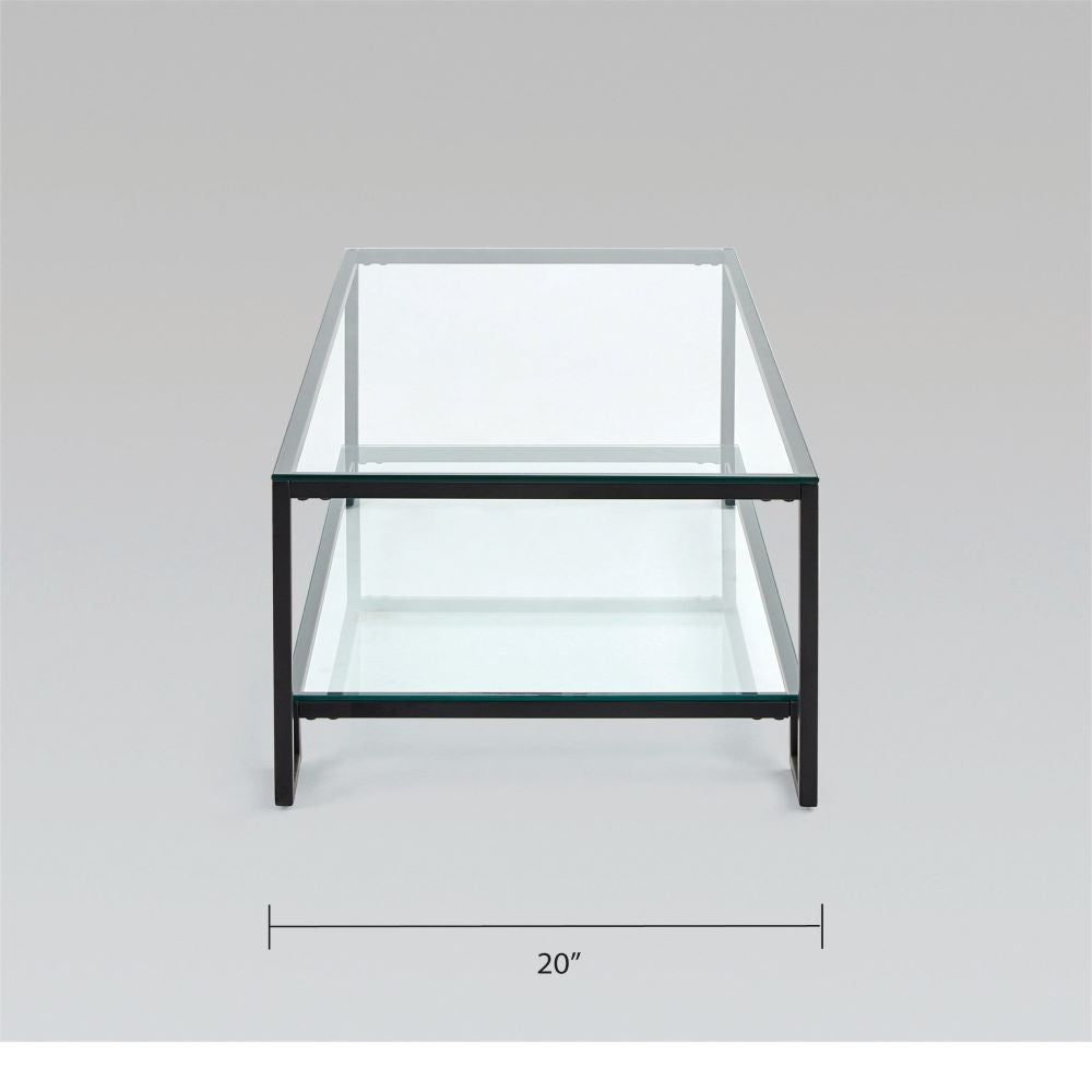 Oslo Coffee Table 41" - Black - Ella and Ross Furniture