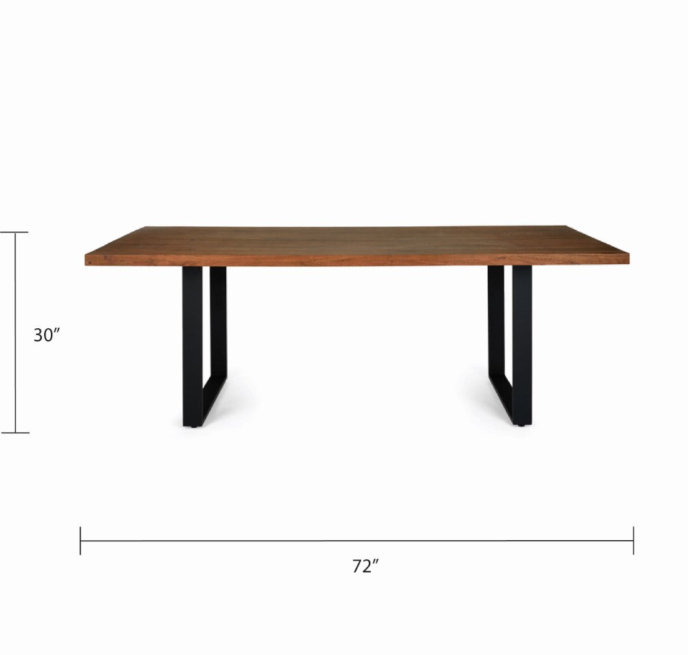 Pekoe Wood Dining Table - 72" - Ella and Ross Furniture
