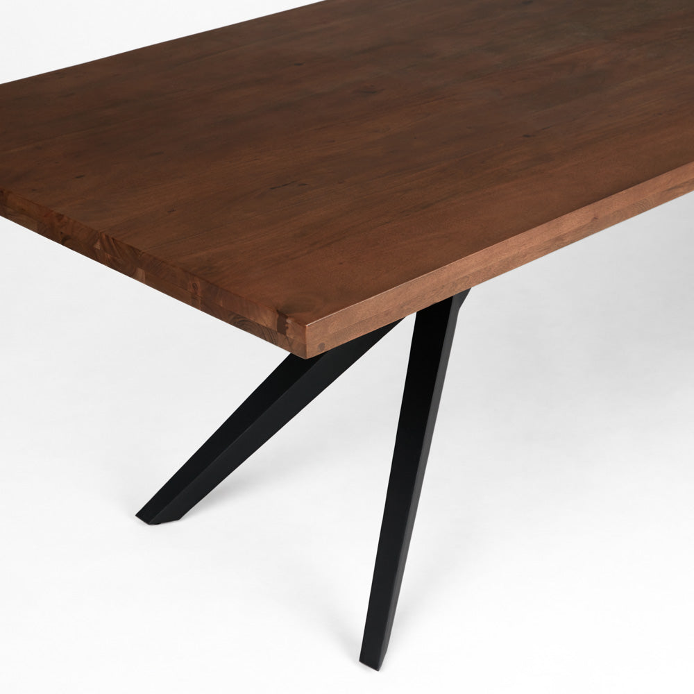 Pekoe Wood Dining Table - 114" - Ella and Ross Furniture