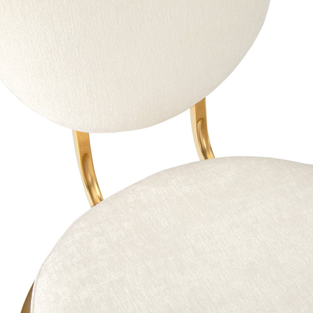 Rochelle Counter Stool - Gold - Ella and Ross Furniture