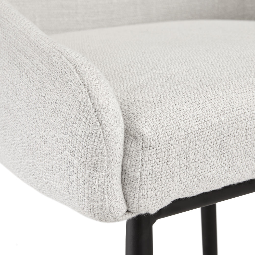 Roma Black Metal Counter Stool - Ella and Ross Furniture