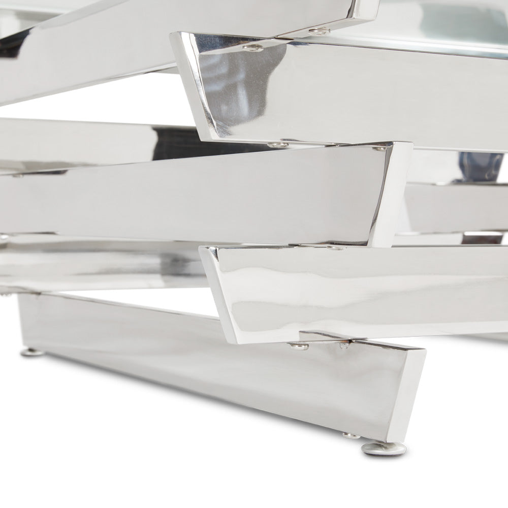 Talbot Square Glass Coffee Table - Ella and Ross Furniture