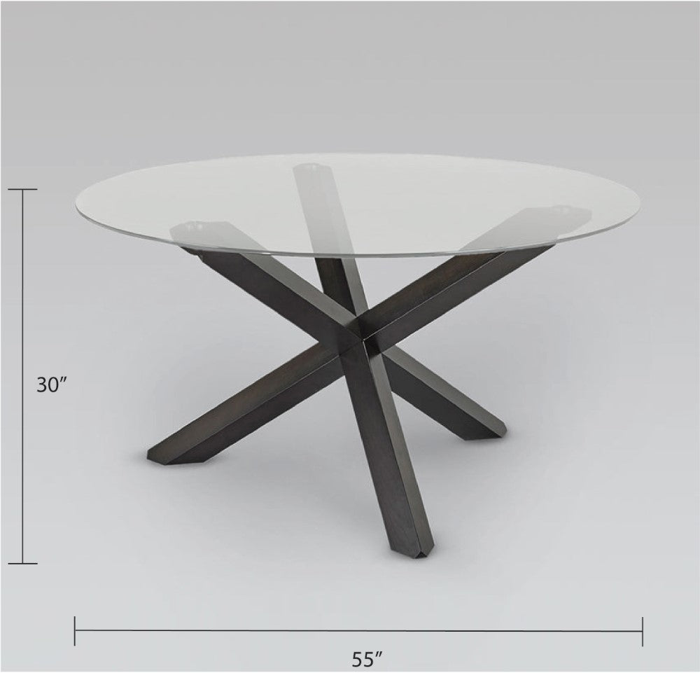 Teeks Wood Dining Table - Ella and Ross Furniture