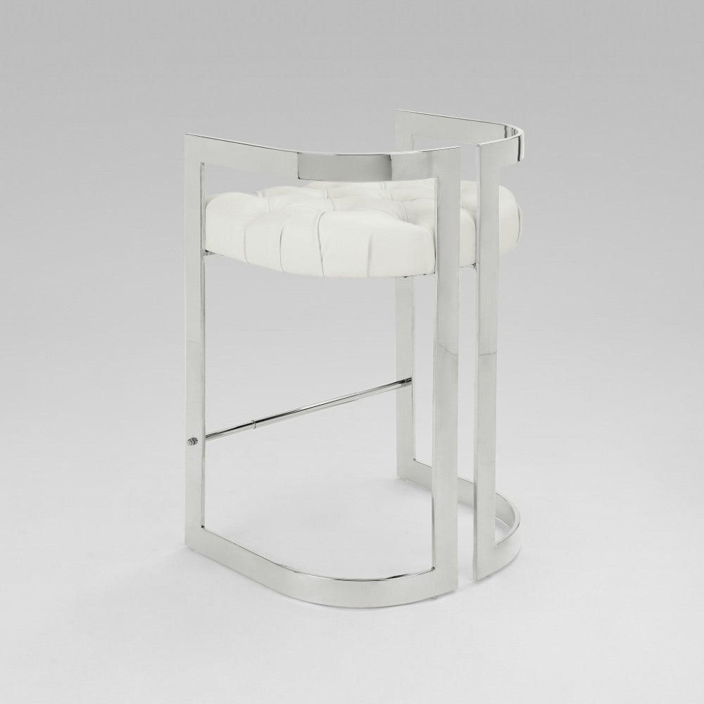 Vara Silver Counter Stool - Ella and Ross Furniture
