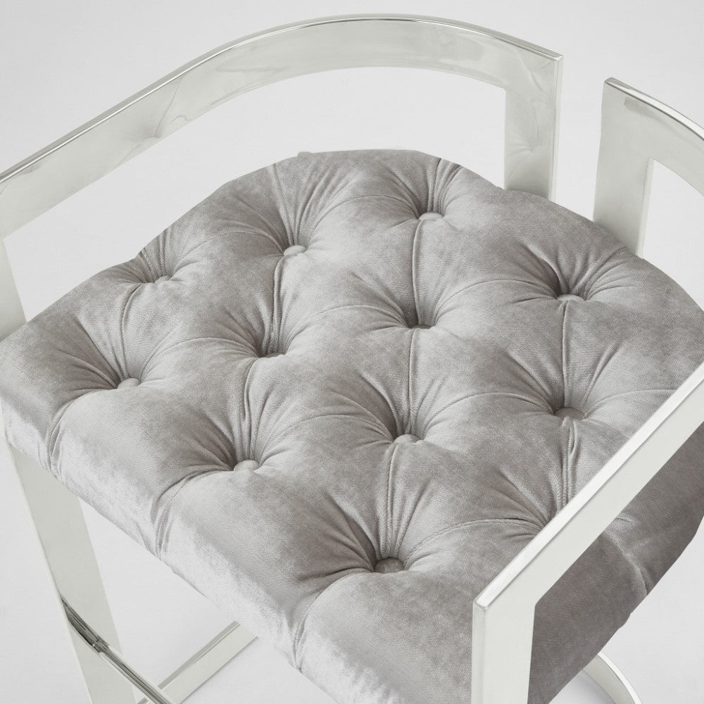 Vara Silver Counter Stool - Ella and Ross Furniture
