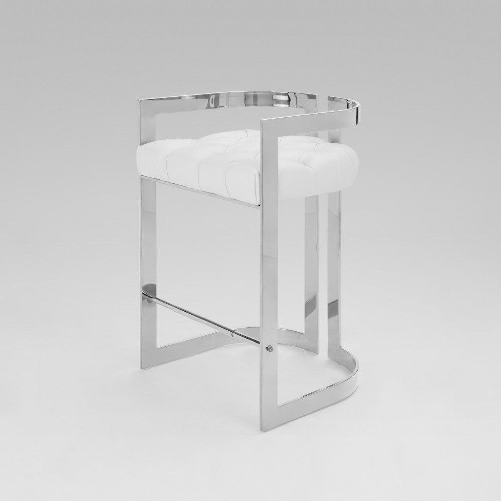 Vara Silver Counter Stool - Ella and Ross Furniture