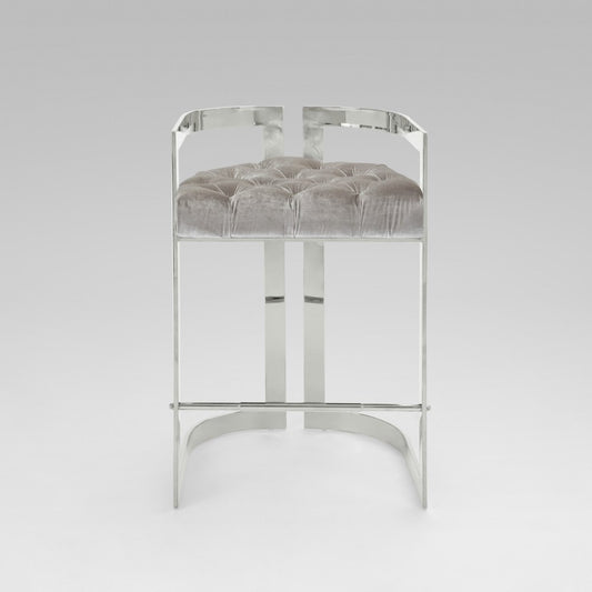 Vara Silver Counter Stool - Ella and Ross Furniture