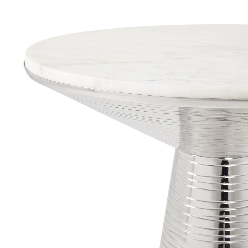 Vesper Marble End Table - Ella and Ross Furniture