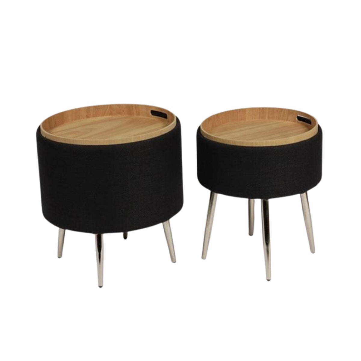 Herman Round Tray Ottoman - Ella and Ross Furniture