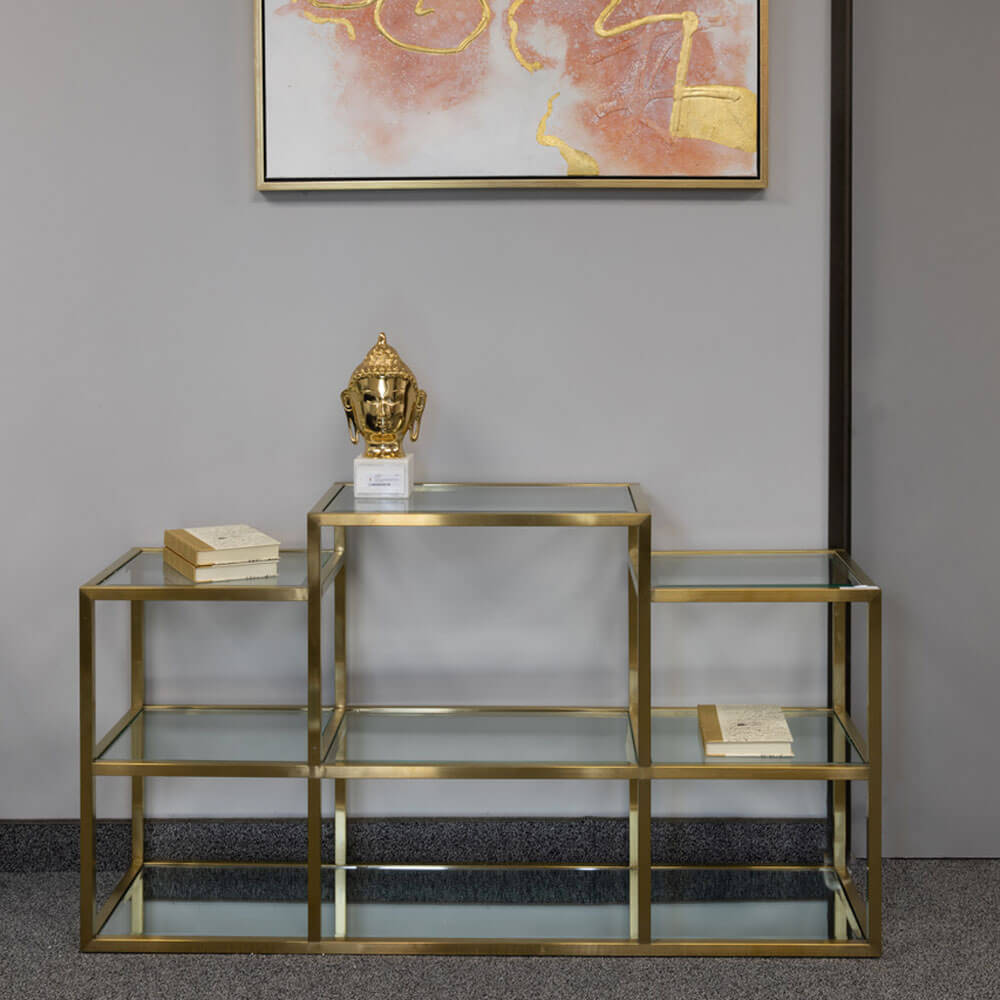 Geneva Multi-Level Console Table - Ella and Ross Furniture