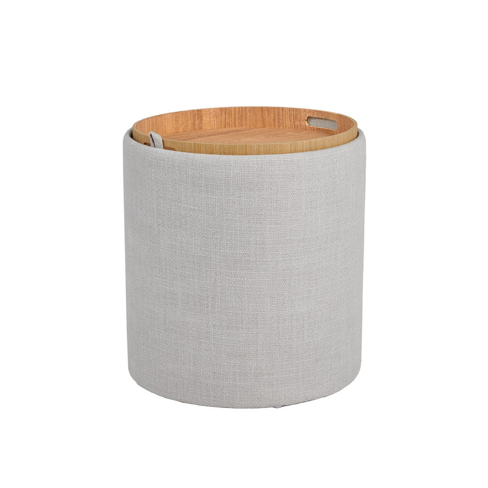 London Round Tray Ottoman (Set of 2) - Ella and Ross Furniture