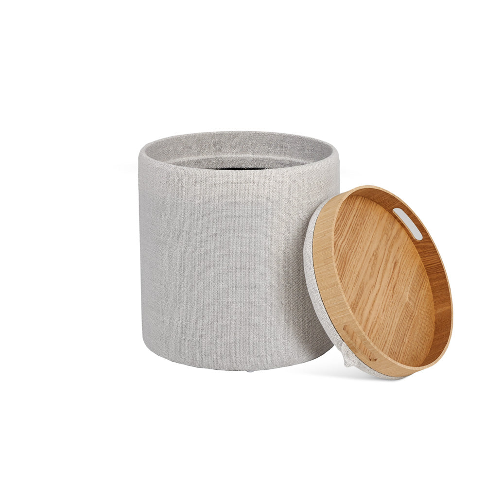 London Round Tray Ottoman (Set of 2) - Ella and Ross Furniture