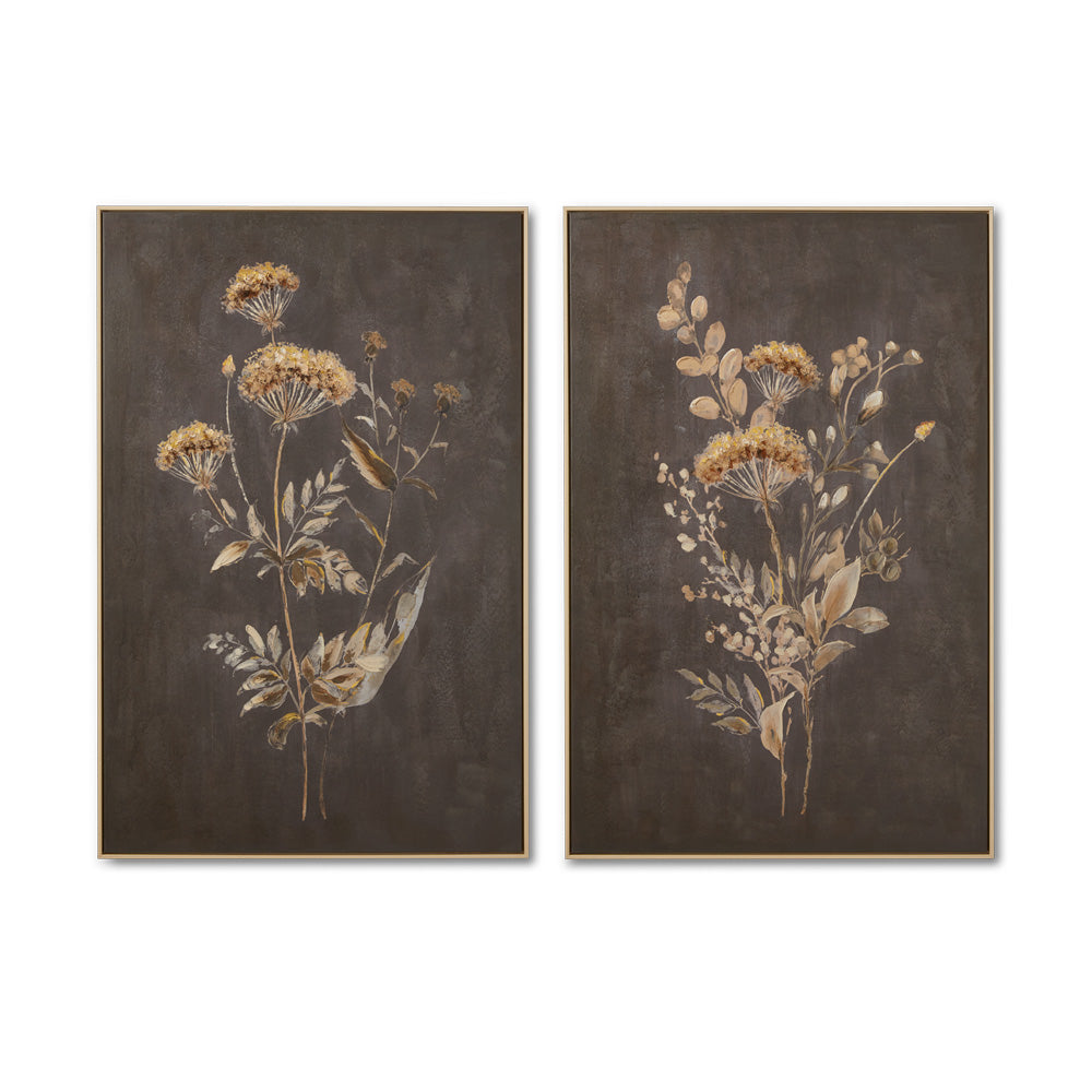 Wall Art, The Flower (Set of 2) - Ella and Ross Furniture