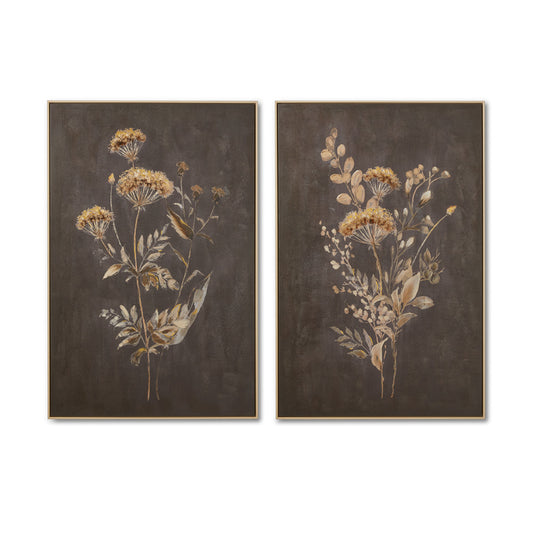 Wall Art, The Flower (Set of 2) - Ella and Ross Furniture