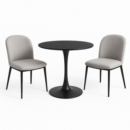 Darwin Dining Table: Black.