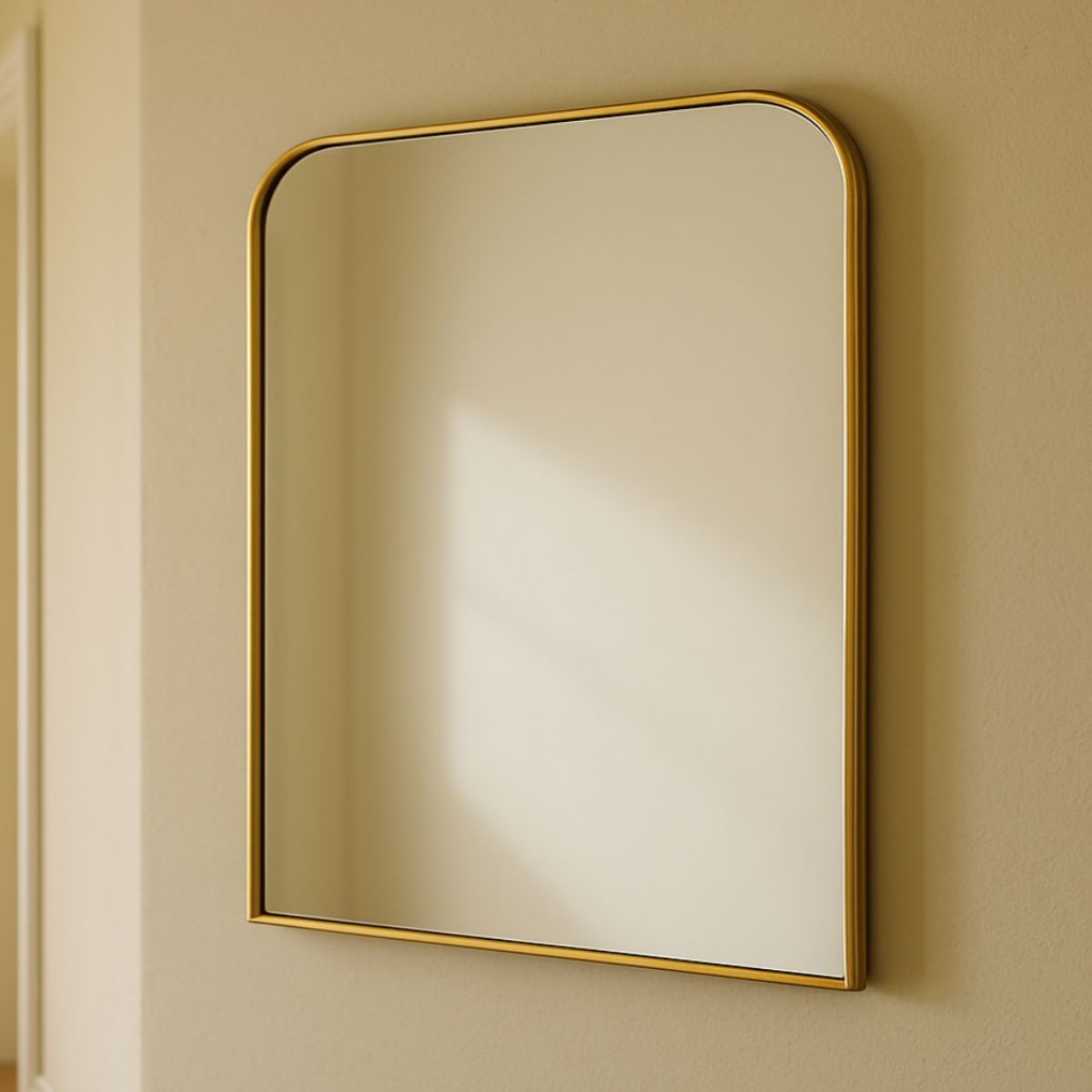 Amelia Wall Mirror: Gold Frame - Ella and Ross Furniture