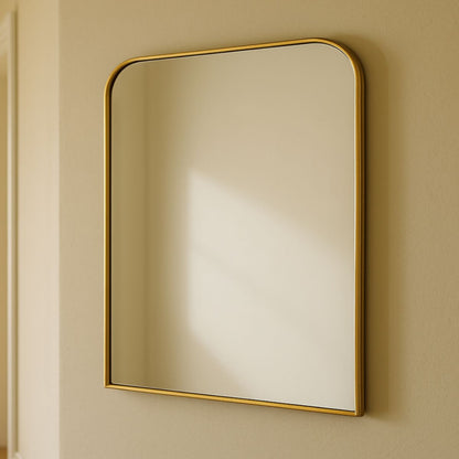 Amelia Wall Mirror: Gold Frame - Ella and Ross Furniture
