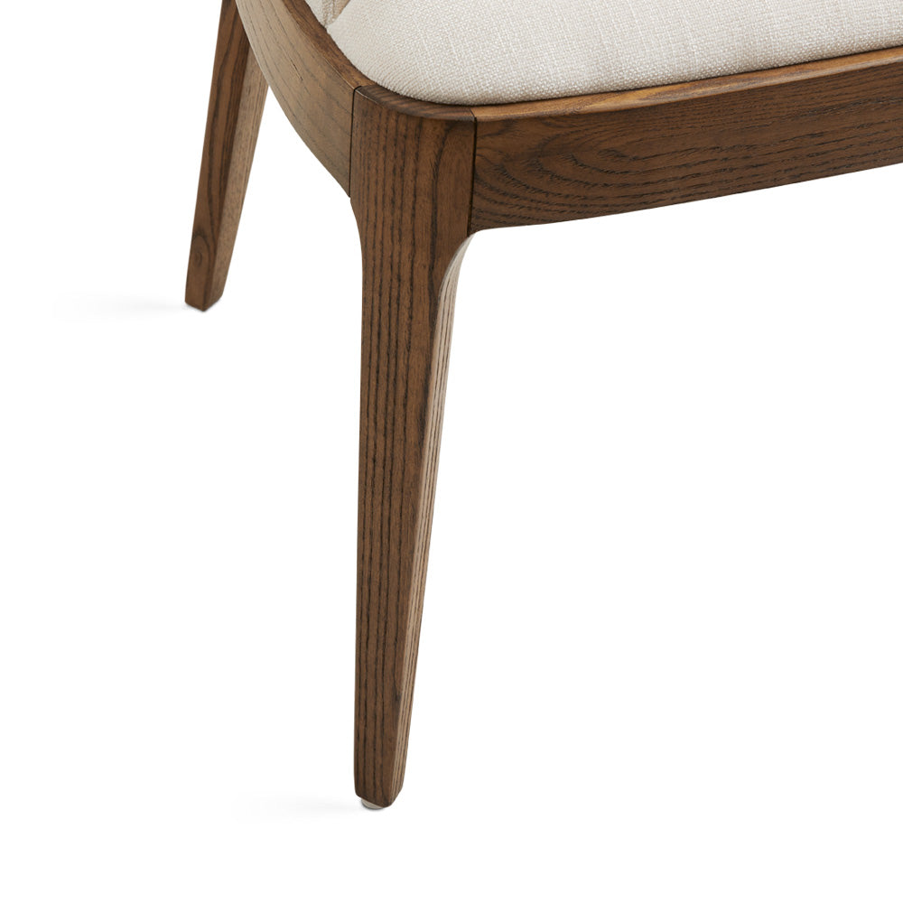 Santana Dining Chair in Ivory - Ella and Ross Furniture