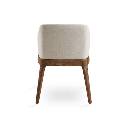 Santana Dining Chair in Light Grey - Ella and Ross Furniture