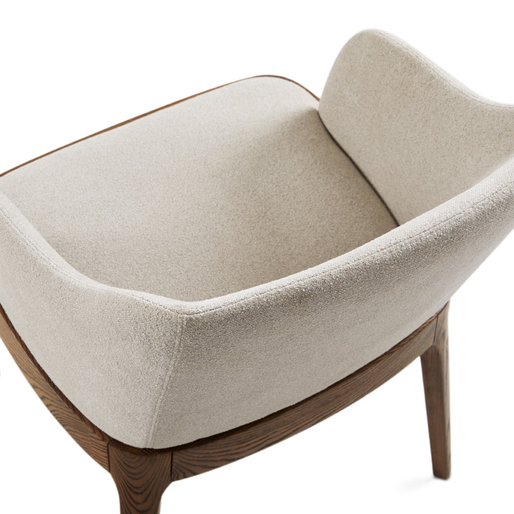 Santana Dining Chair in Light Grey - Ella and Ross Furniture