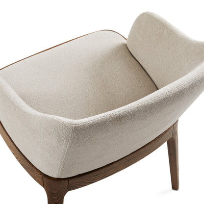 Santana Dining Chair in Light Grey - Ella and Ross Furniture