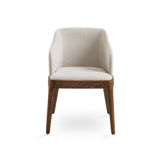 Santana Dining Chair in Light Grey - Ella and Ross Furniture