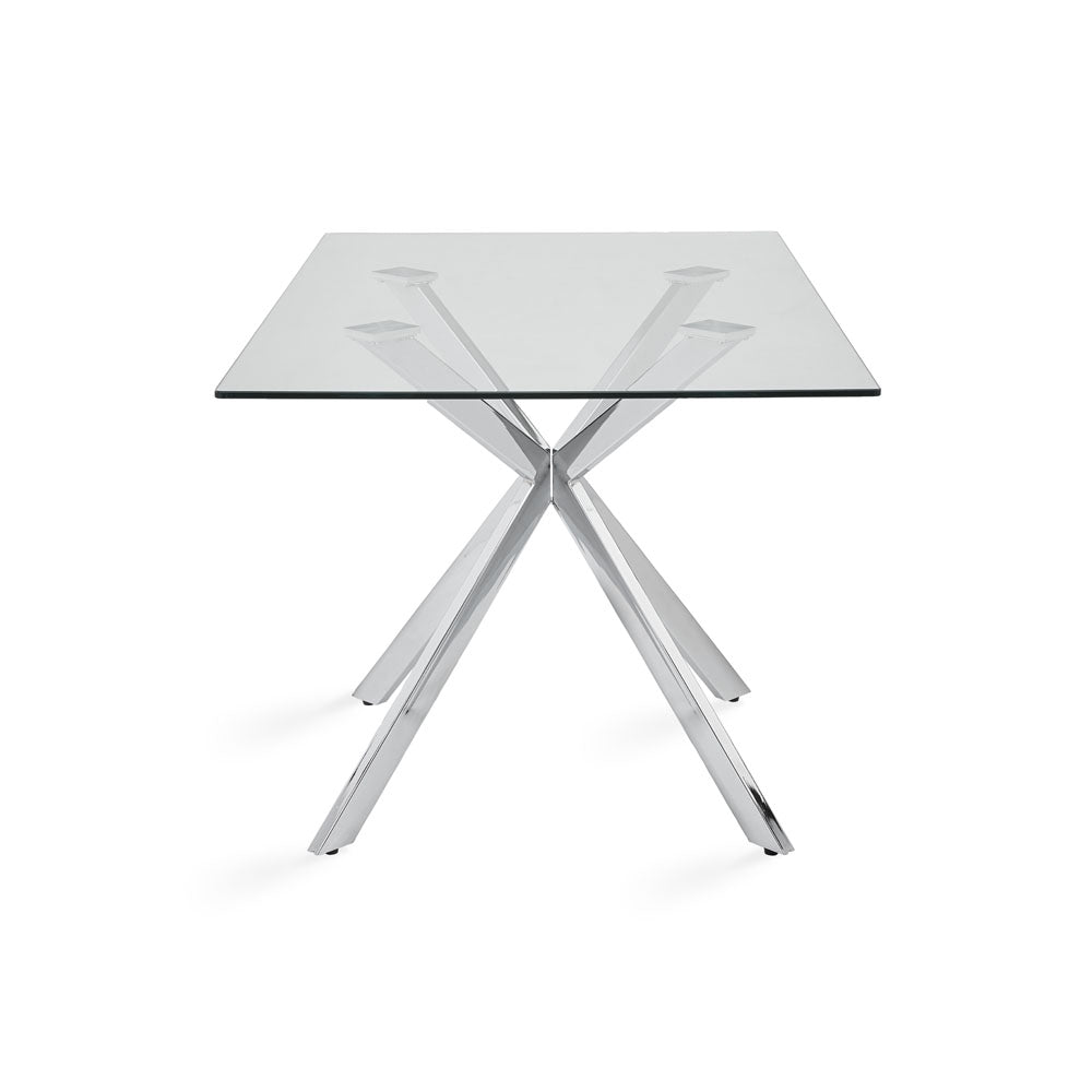 Atlas Silver Dining Table - Ella and Ross Furniture