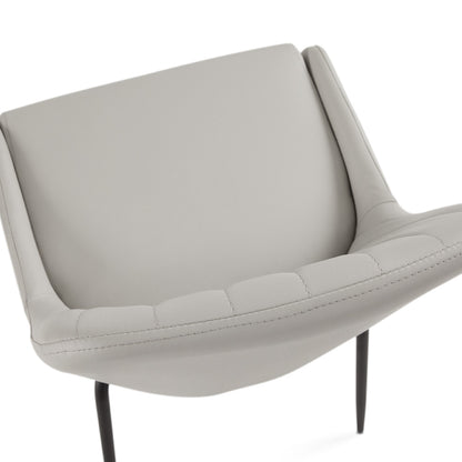 Avari Black Metal Dining Chair