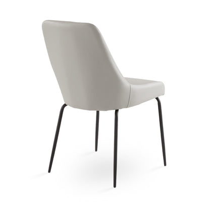 Avari Black Metal Dining Chair
