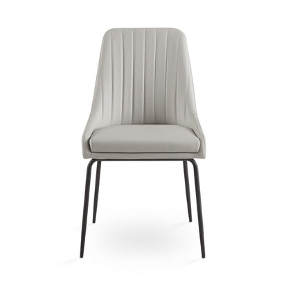 Avari Black Metal Dining Chair