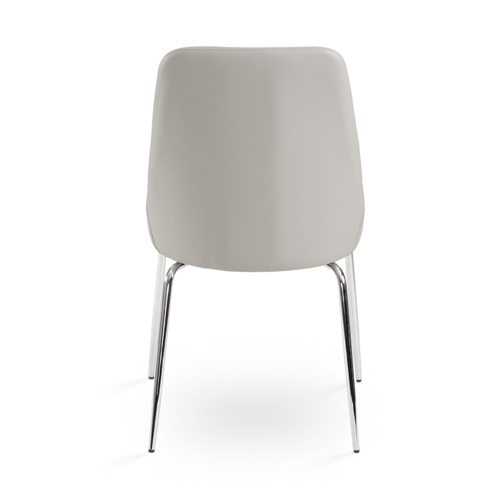 Avari Dining Chair - Silver