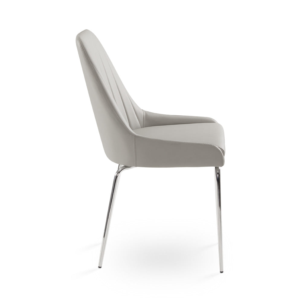 Avari Dining Chair - Silver