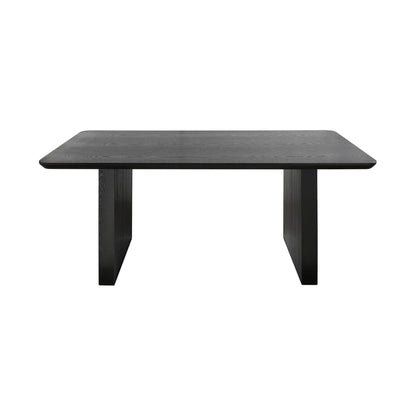 Black Veneer Dining Table - Ella and Ross Furniture