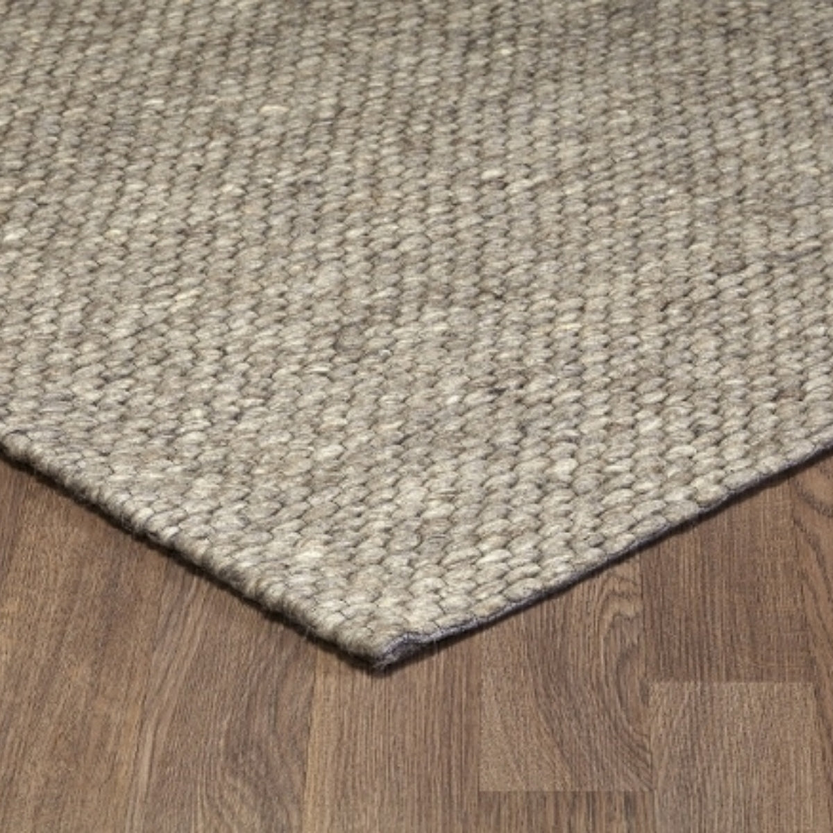 Chinook Handmade Wool Grey Rug - Ella and Ross Furniture