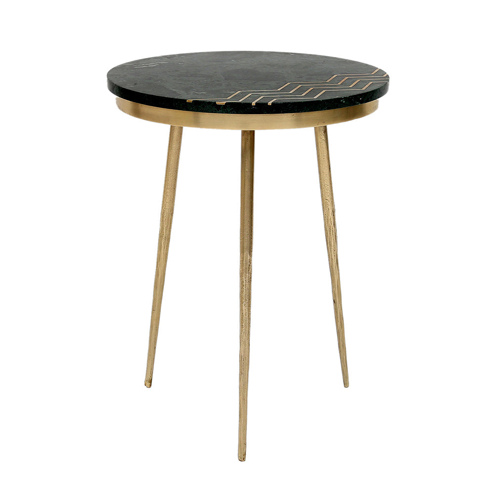 Cairo Green Marble Side Tables - Set of 2 - Ella and Ross Furniture