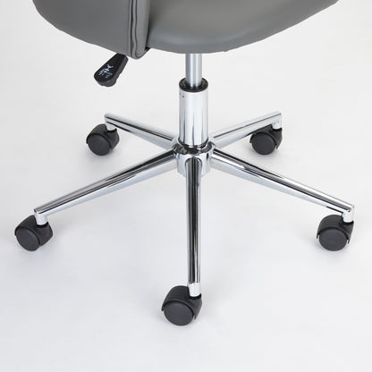 Charlie Office Chair - Silver - Ella and Ross Furniture