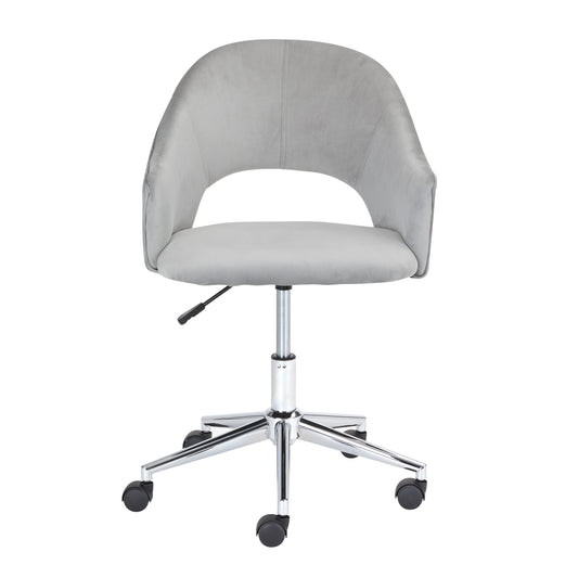 Charlie Office Chair - Silver - Ella and Ross Furniture